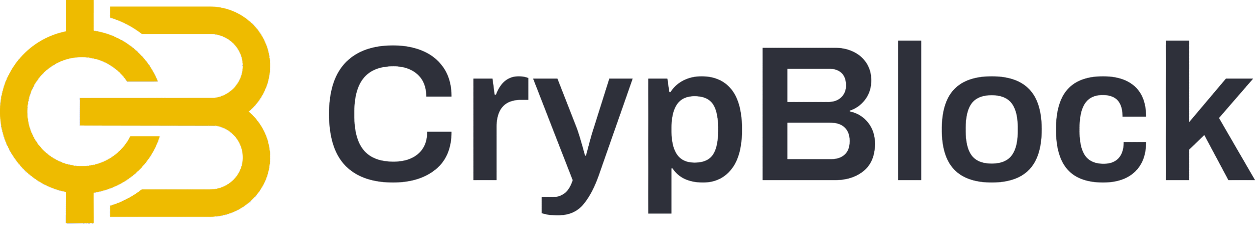 Stylized logo for CrypBlock company