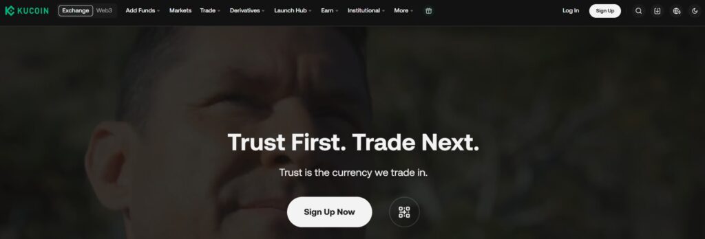 KuCoin Interface KuCoin Interface