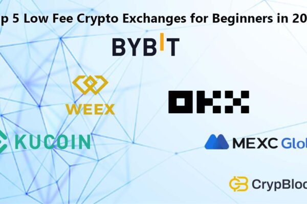 Best Low Fee Crypto Exchanges for Beginners in 2026 Top 5 exchanges