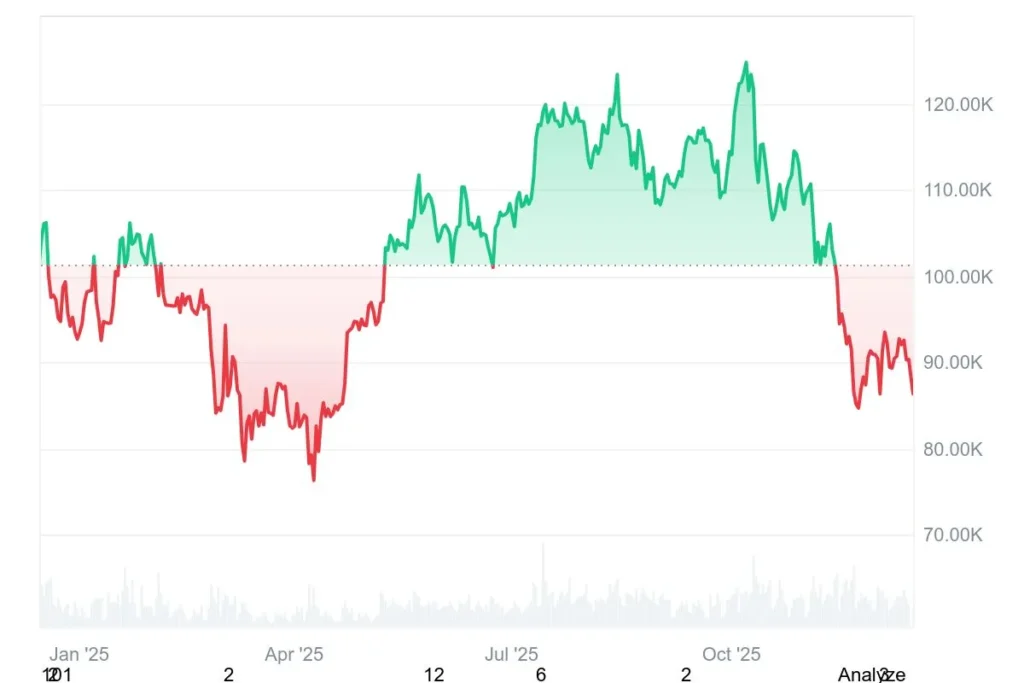 BTC 1Y graph coinmarketcap